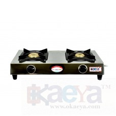 OkaeYa 2 Burner Manual Gas Stove